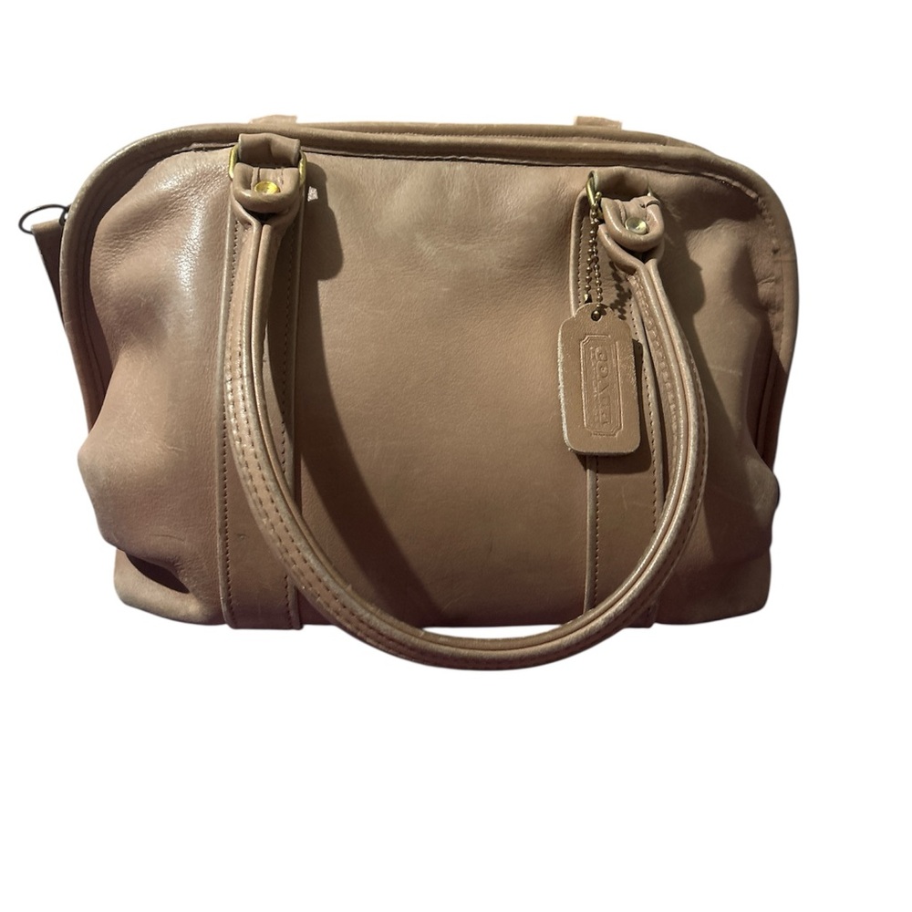 Vintage Coach Tan Leather Women's Bag
